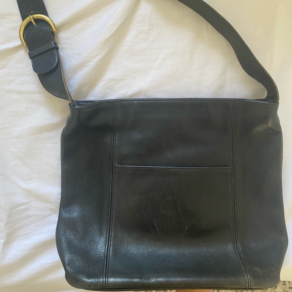 Vintage Coach small bucket bag